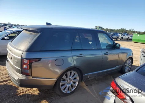 2017 Land Rover Range Rover Hse из США, поврежденный, VIN SALGS2FV5HA362590